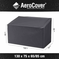 AEROCOVER Schutzhülle Für Gartenbank, 130x75x65/85 Cm – Bild 11