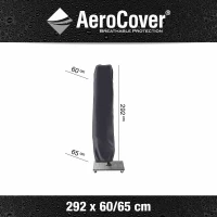 AEROCOVER Schutzhülle Für Ampelschirm, 292x60/65 Cm – Bild 11