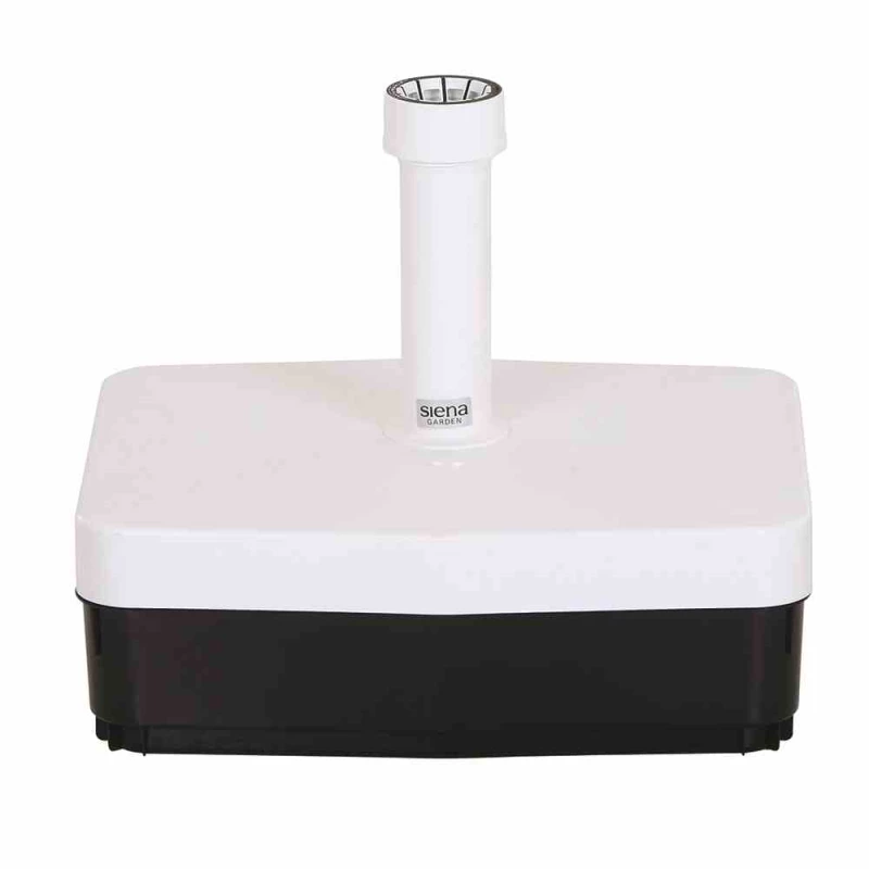 SIENA GARDEN Schirmständer 45 Kg, 49 Cm, Weiß – Bild 2