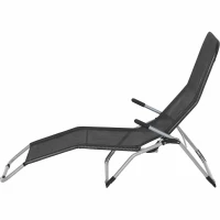 GARDAMO Bäderliege „Brigo“, Silber-schwarz – Bild 8