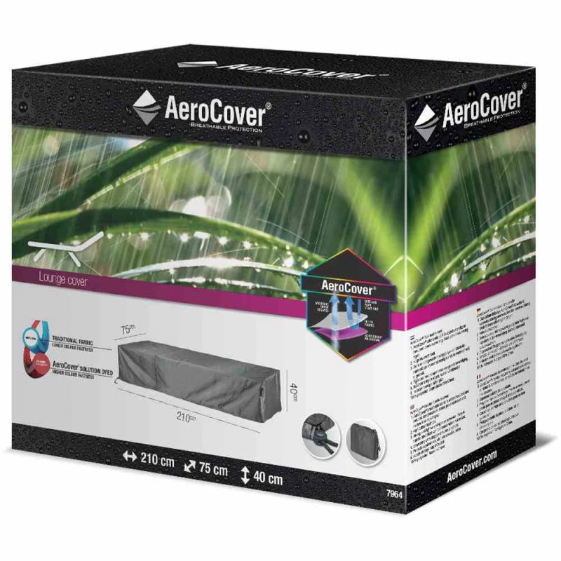 AEROCOVER Schutzhülle Für Liege, 210x75x40 Cm – Bild 3