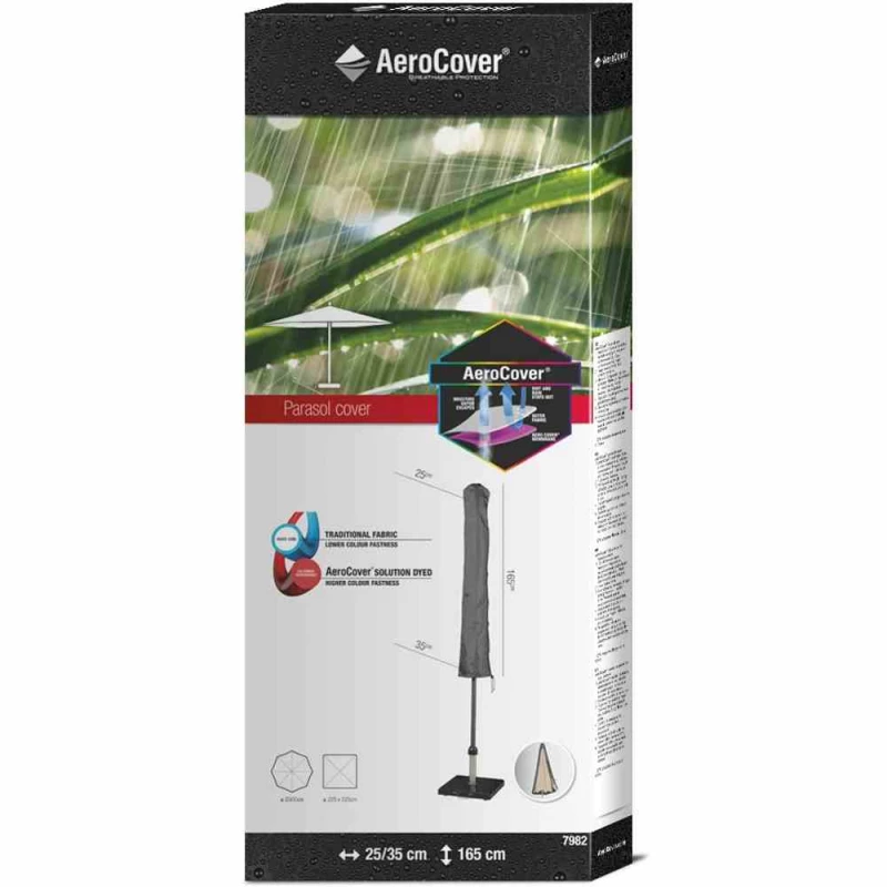 AEROCOVER Schutzhülle Für Sonnenschirm, 165x25 Cm – Bild 3