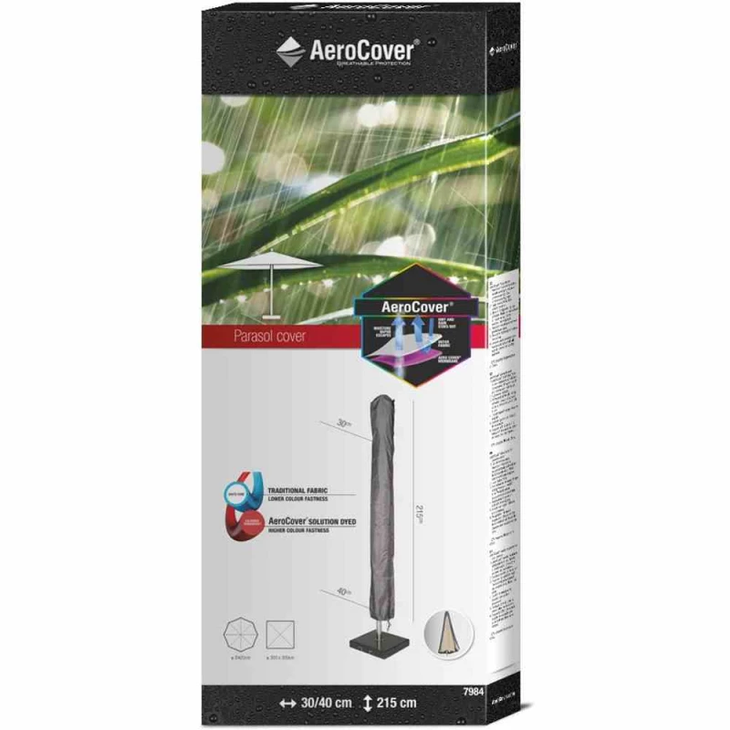 AEROCOVER Schutzhülle Für Sonnenschirm, 215x30 Cm – Bild 3