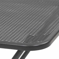 MWH Klapptisch „Café Latte“, 60x60x72 Cm, Eisengrau – Bild 8