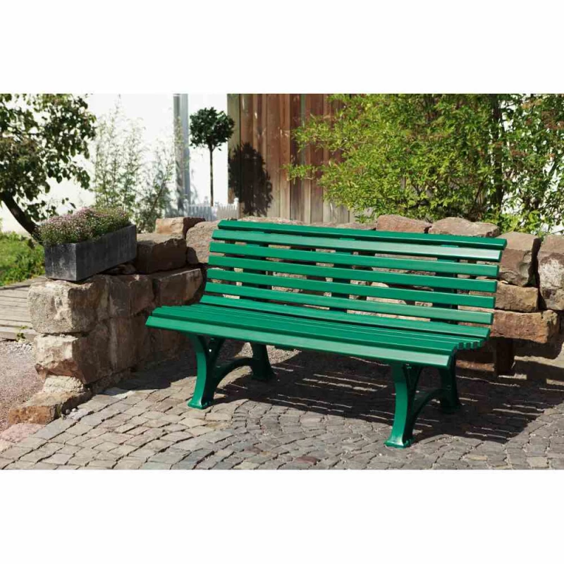 BLOME Bank „Helgoland“, 3-Sitzer, Moosgrün – Bild 3