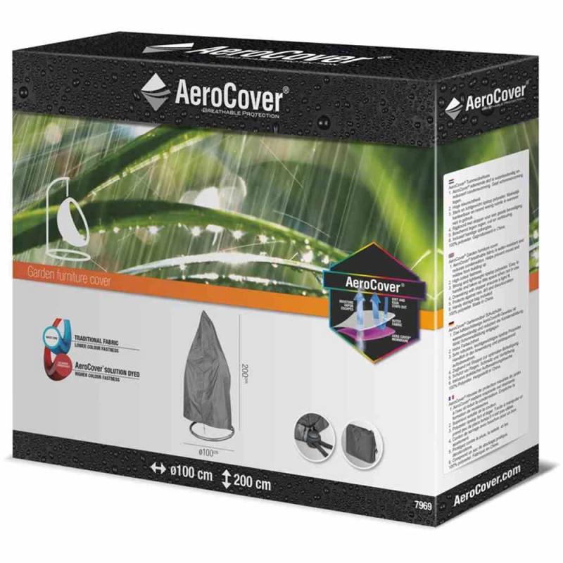 AEROCOVER Schutzhülle Für Hängekorb, Ø100x200 Cm – Bild 3