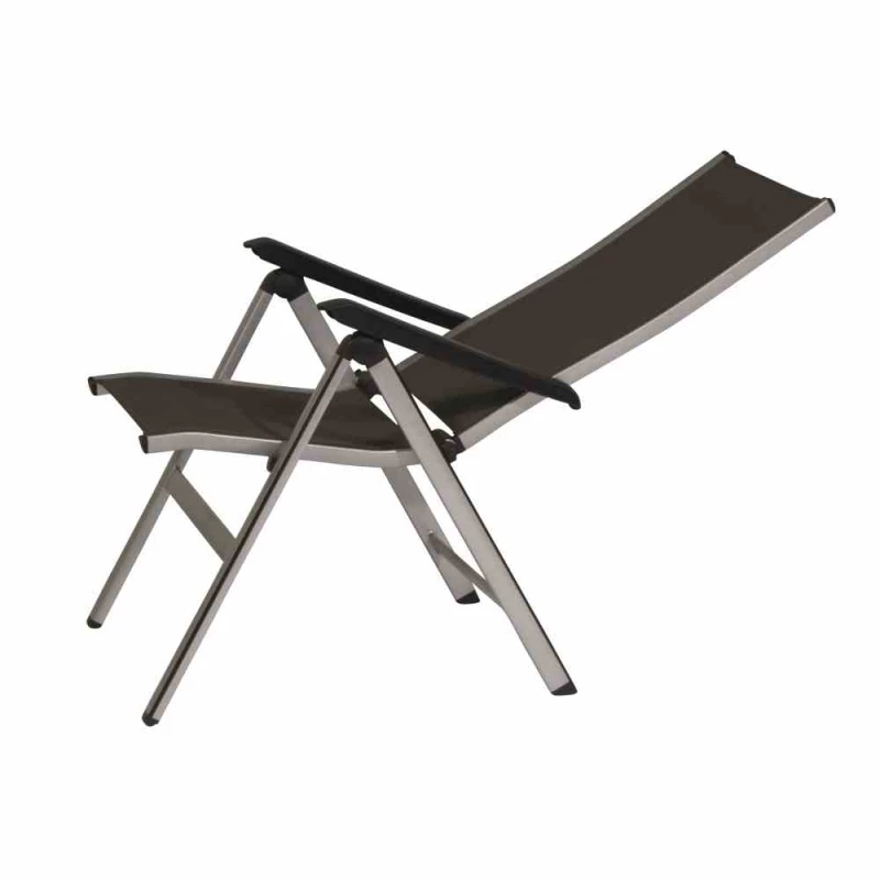 MWH Klappsessel „Elements“, 68x62x110 Cm, Silber-anthrazit – Bild 4