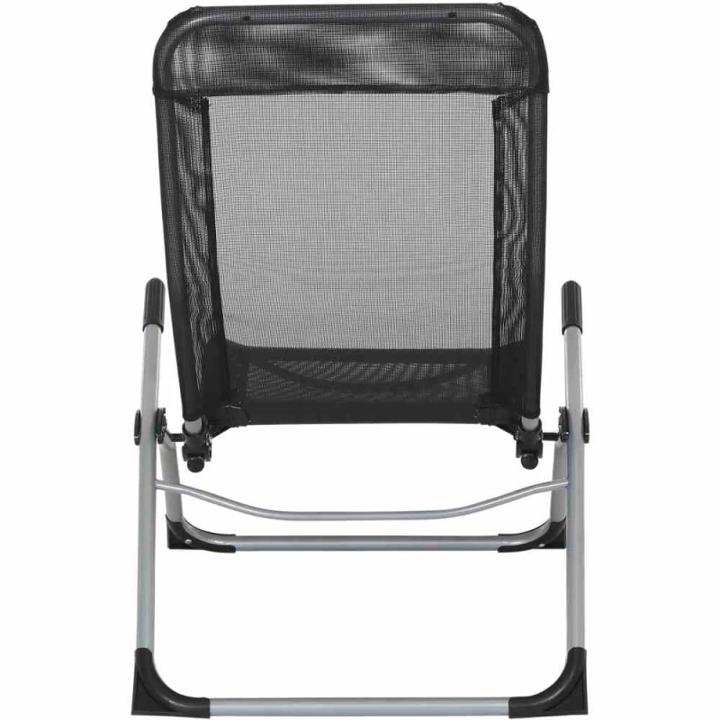 GARDAMO Bäderliege „Brigo“, Silber-schwarz – Bild 4