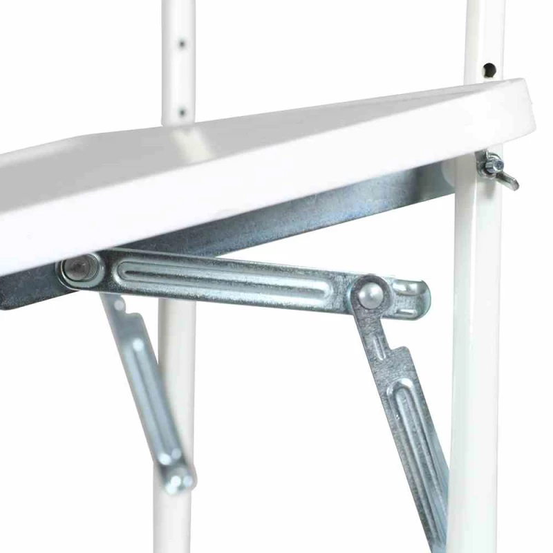 ALCO Balkonhängetisch, 60x40 Cm, Weiß – Bild 4