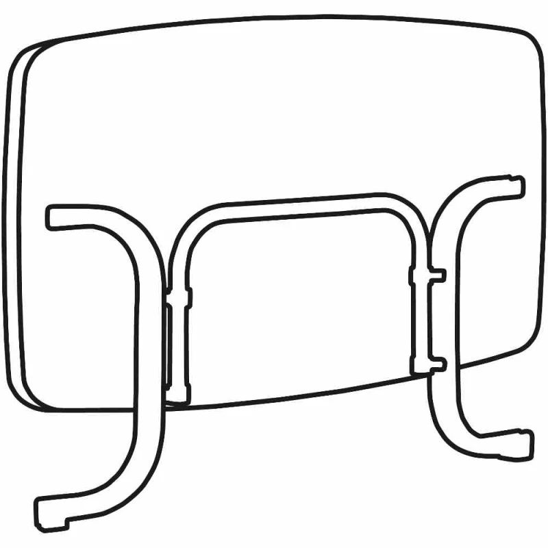 SIEGER Gartentisch, Klappbar, 150x90 Cm, Weiß – Bild 2