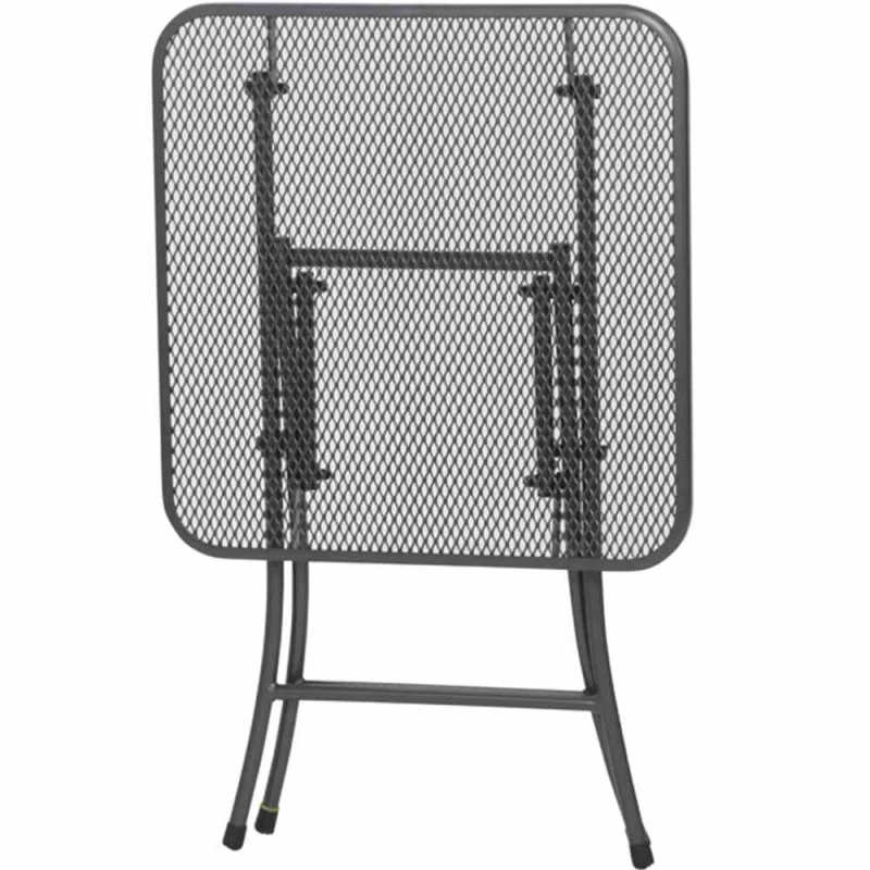 MWH Klapptisch „Café Latte“, 60x60x72 Cm, Eisengrau – Bild 4