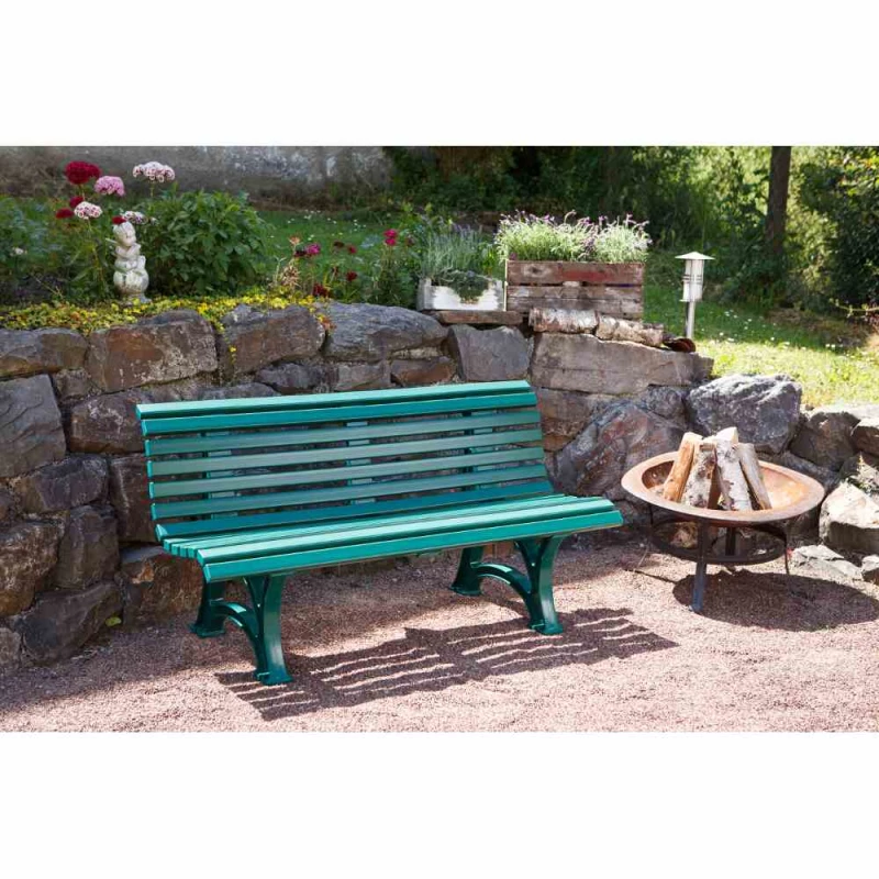 BLOME Bank „Helgoland“, 3-Sitzer, Moosgrün – Bild 4