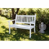 BLOME Bank „Hohenzollern“, 2-Sitzer, Weiß – Bild 8