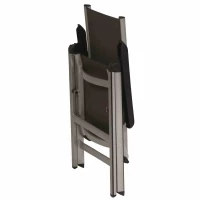 MWH Klappsessel „Elements“, 68x62x110 Cm, Silber-anthrazit – Bild 10