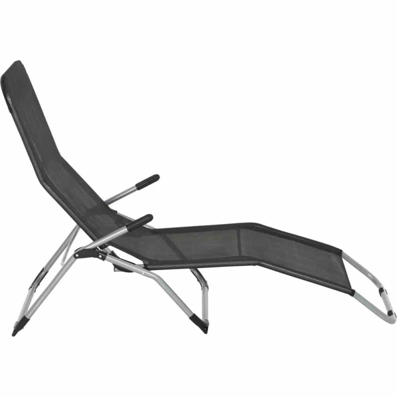 GARDAMO Bäderliege „Brigo“, Silber-schwarz – Bild 5