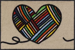 SALONLÖWE Fussmatte „Wool Heart“