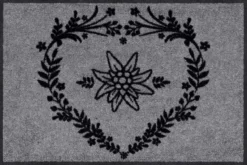 SALONLÖWE Fussmatte „Edelweiss Heart“
