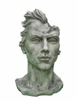 VIDROFLOR Figur „Gesicht Mann“, 88 Cm – Bild 4