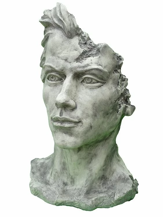 VIDROFLOR Figur „Gesicht Mann“, 88 Cm – Bild 2