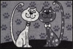 SALONLÖWE Fussmatte „Katzenpärchen“