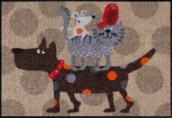 SALONLÖWE Fussmatte „Tierturm“