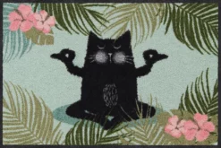 SALONLÖWE Fussmatte „Yogakatze“