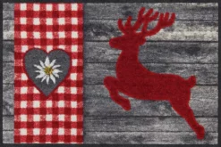 SALONLÖWE Fussmatte „Hirsch Alpin“